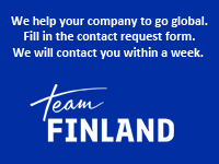 Team Finland frontpage