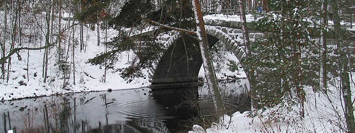 Teiskon Aunessilta talviasussa