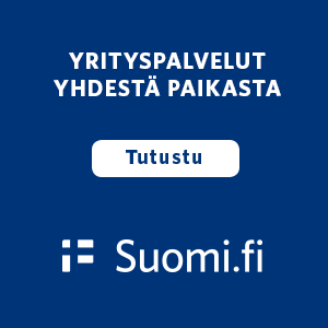 Suomi.fi yritykselle -sivustolta löydät tietoa yrityspalveluista.