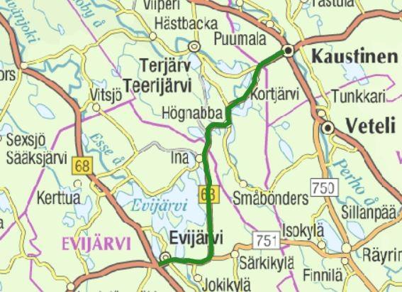 Karttakuva kohteesta.