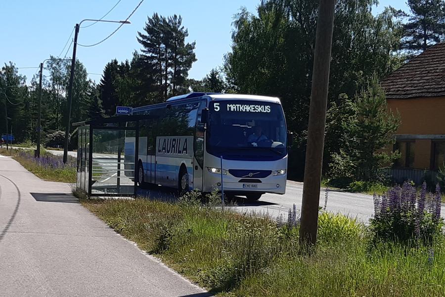 Kuvituskuva linja-autosta.