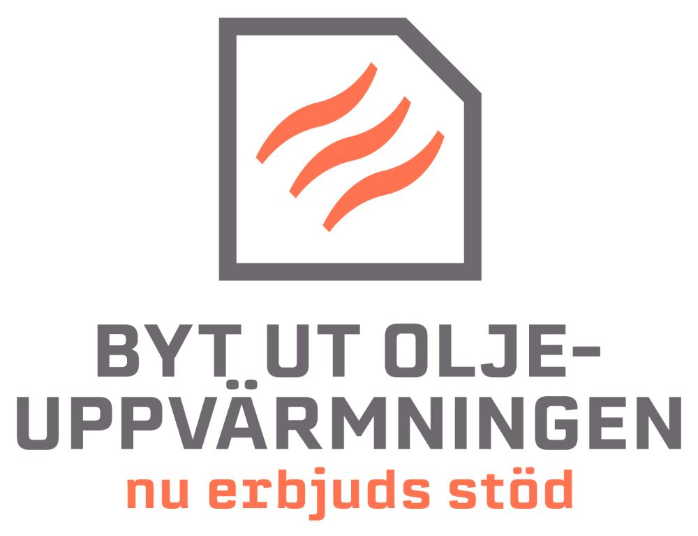 Byt ut oljeuppvärmningen - ny erbjuds stöd
