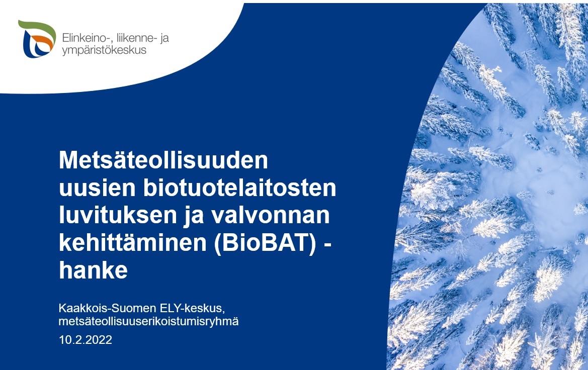 BioBAt hankkeen kyselytutkimuksen keskustelutilaisuuden  etusivu, kuvituskuva.