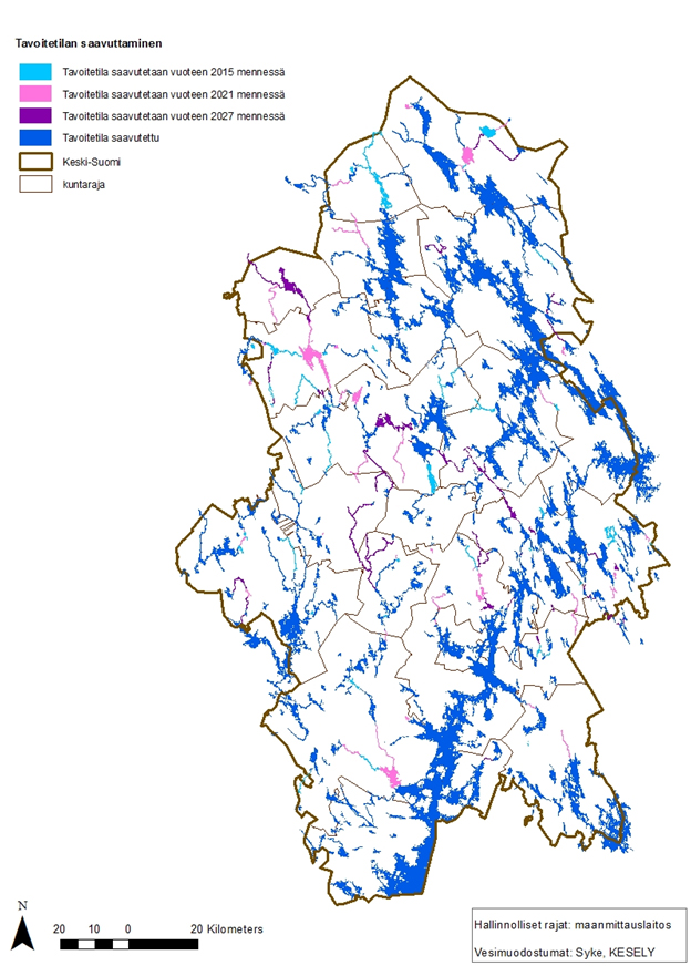 Keski-Suomen vesien tilan parantaminen vaatii tehokkaampia toimenpiteitä ( Keski-Suomen ELY-keskus) - ely - ELY-keskus