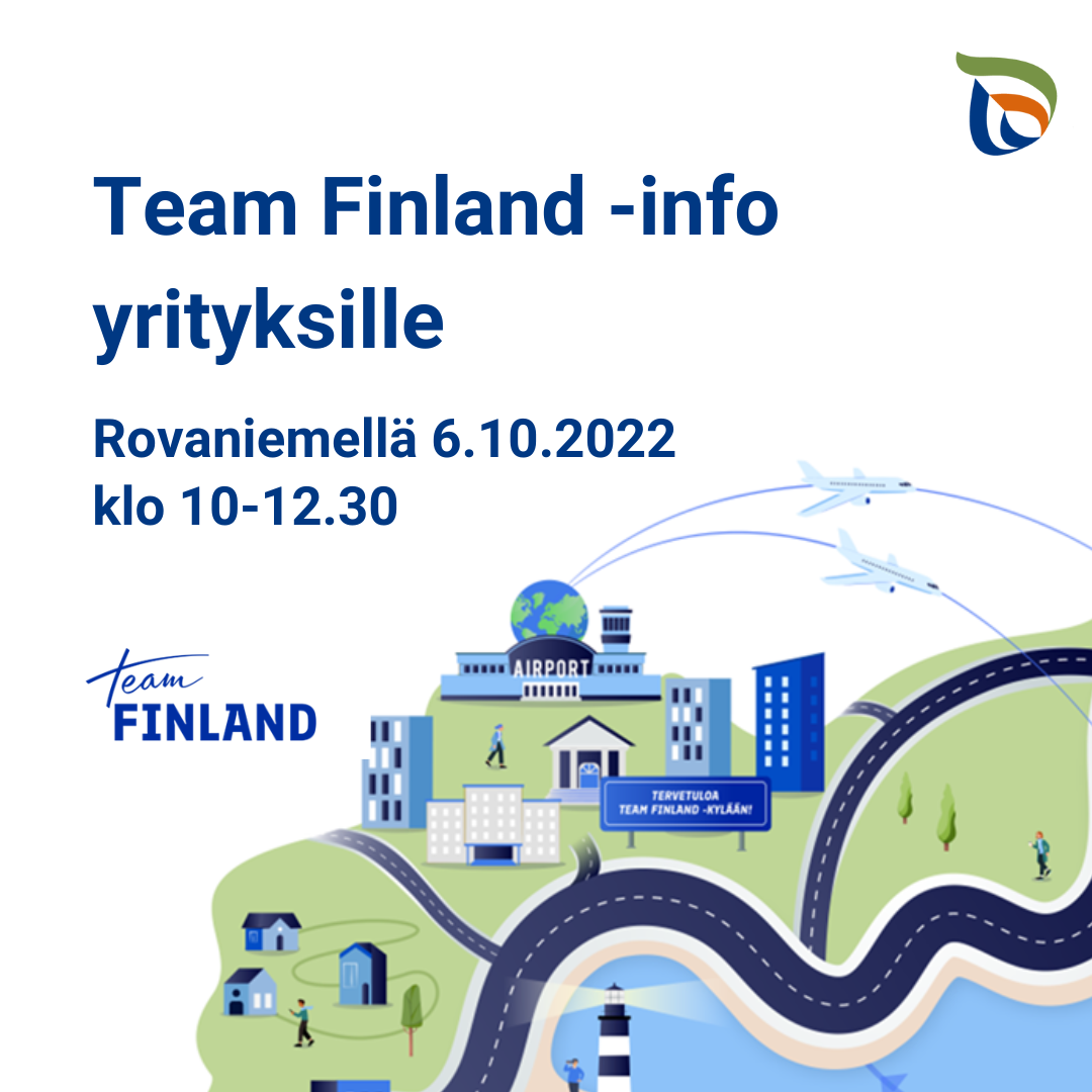 Team Finland -info yrityksille 6.10.2022 klo 10-12.30