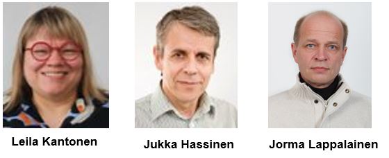 Leila Kantonen, Jukka Hassinen, Jorma Lappalainen