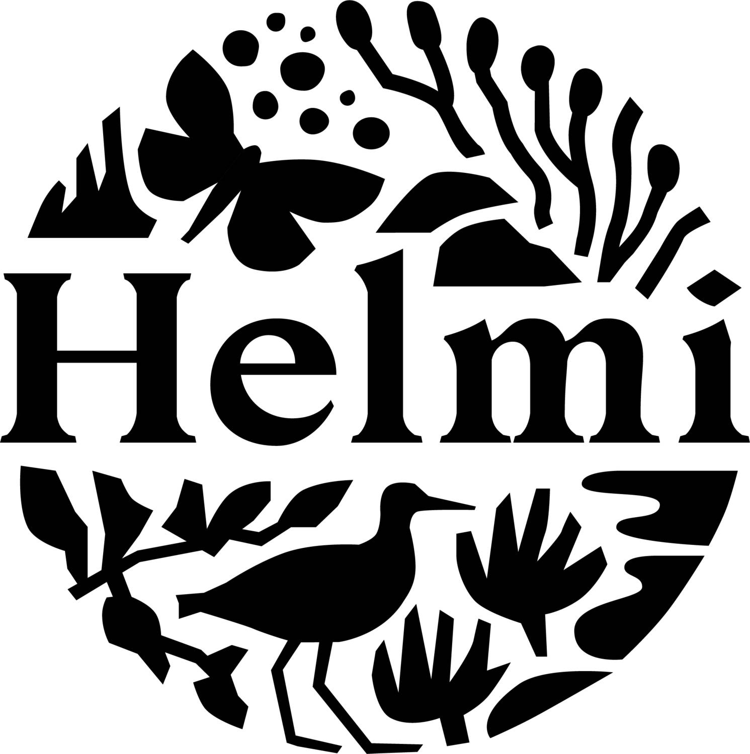 Helmi-ohjelman tunnus.