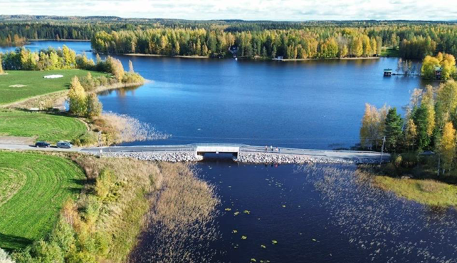 Naurissalmen silta Jämsässä