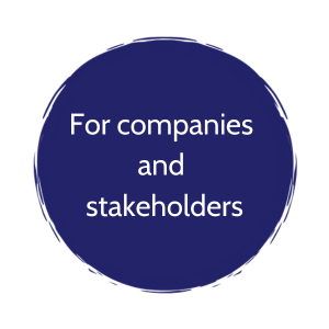 For companies and stakeholders