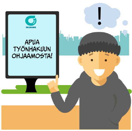 Kuvituskuva: Apua työnhakuun ohjaamosta