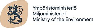 Logo Ympäristöministeriö.