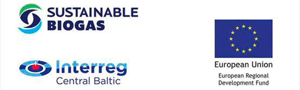 Sustainable biogas -logot.