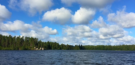 Järvimaisemaa.
