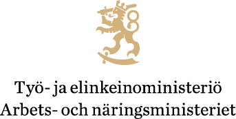 Työ- ja elinkeinoministeriön logo