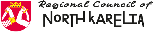 Pohjois-Karjalan maakuntaliiton logon englannin kielinen versio