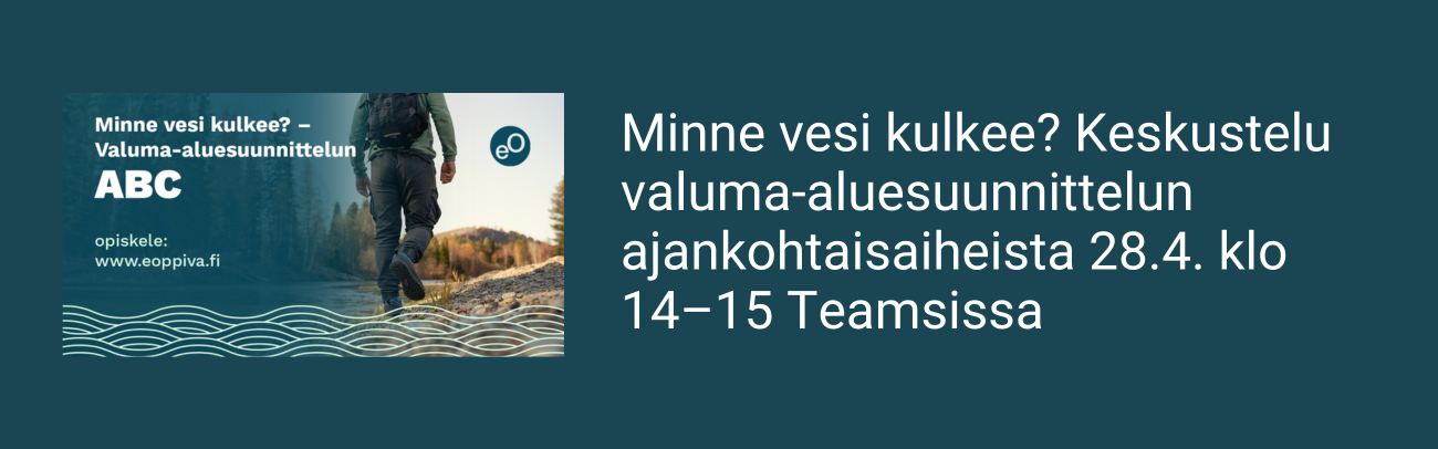 Banneri, jossa tietoa verkkotilaisuudesta