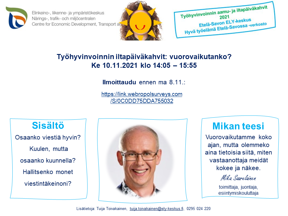 Kuvamuotoinen kutsu kahveille.