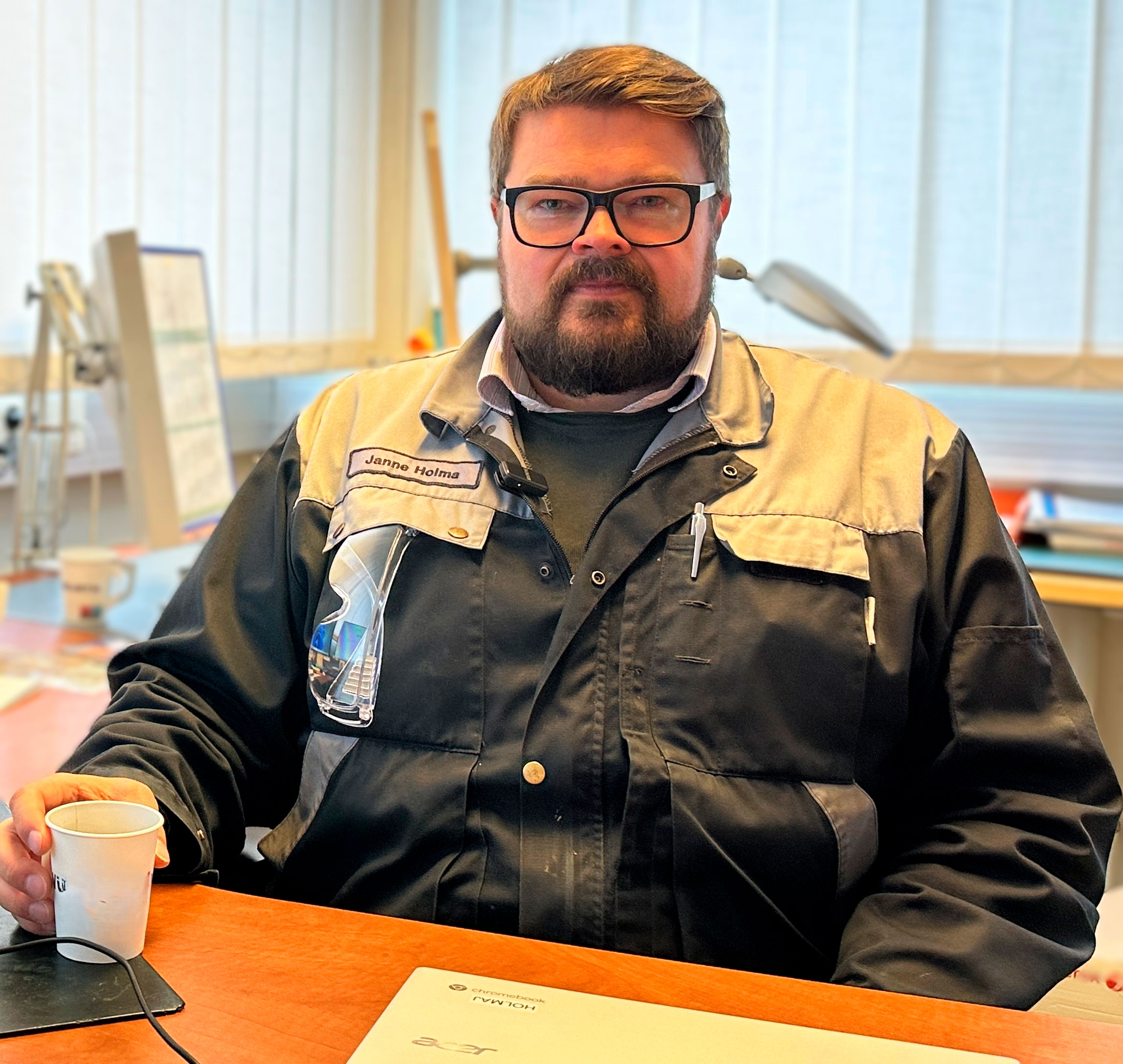 Janne Holma.